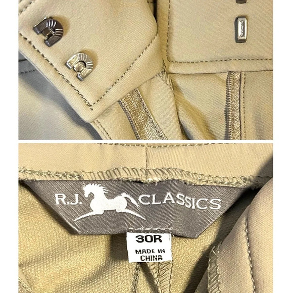 R.J. Classics Women’s Gulf Equestrian Breeches. NWT. Size 30R - Picture 9 of 14
